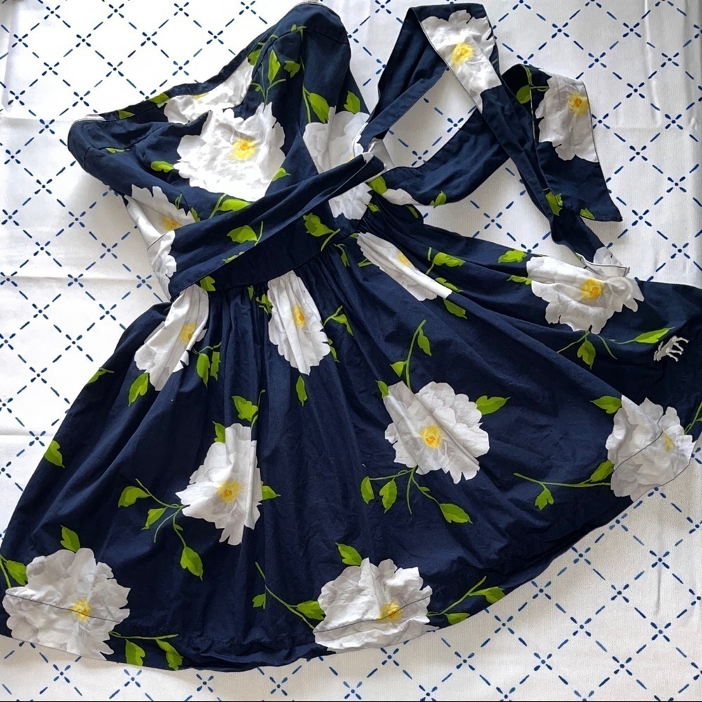 Abercrombie & Fitch Navy Magnolia Tunic